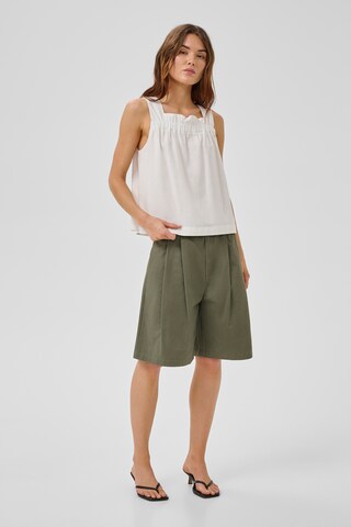 My Essential Wardrobe - Blusa 'DIas' em branco