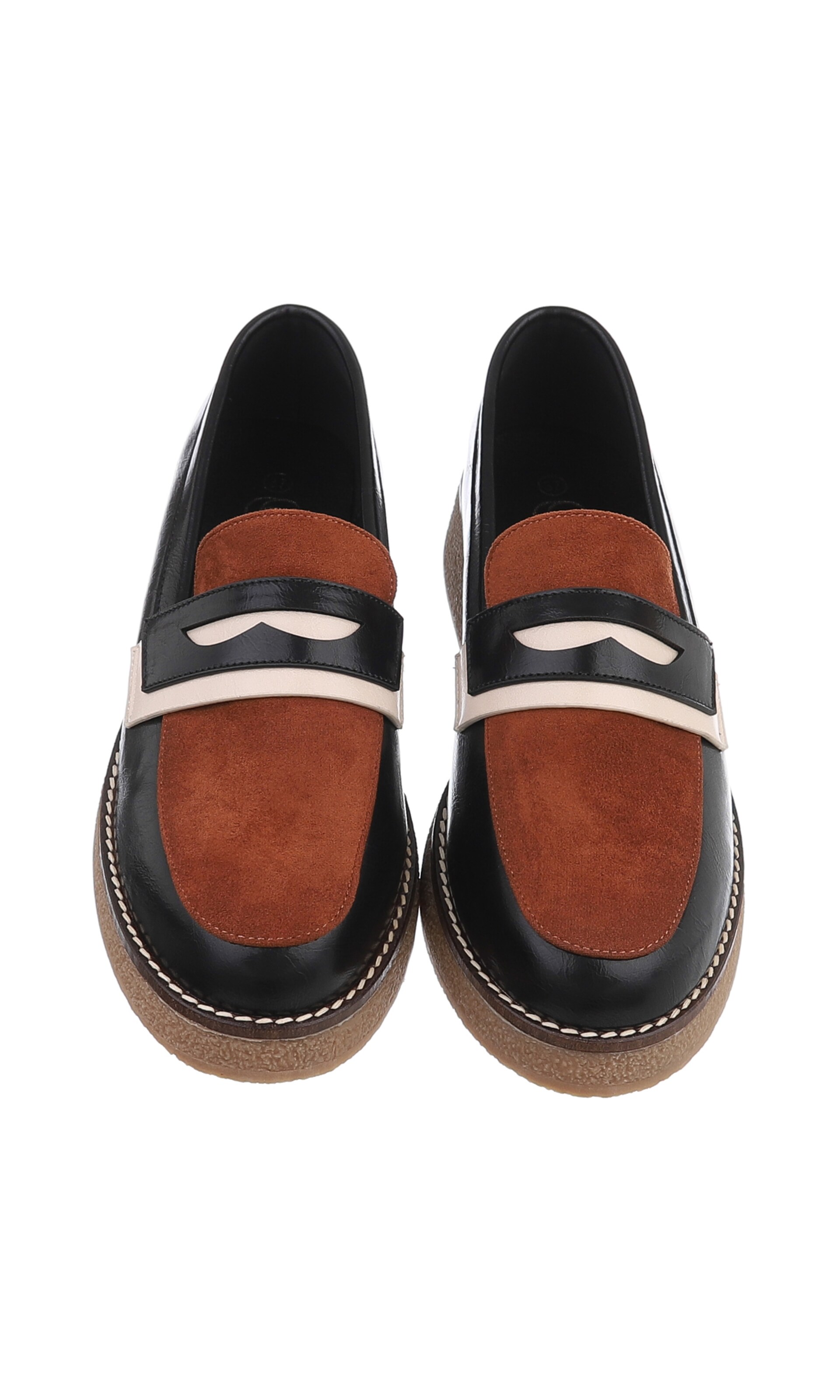 Ital-Design Slipper in Schwarz