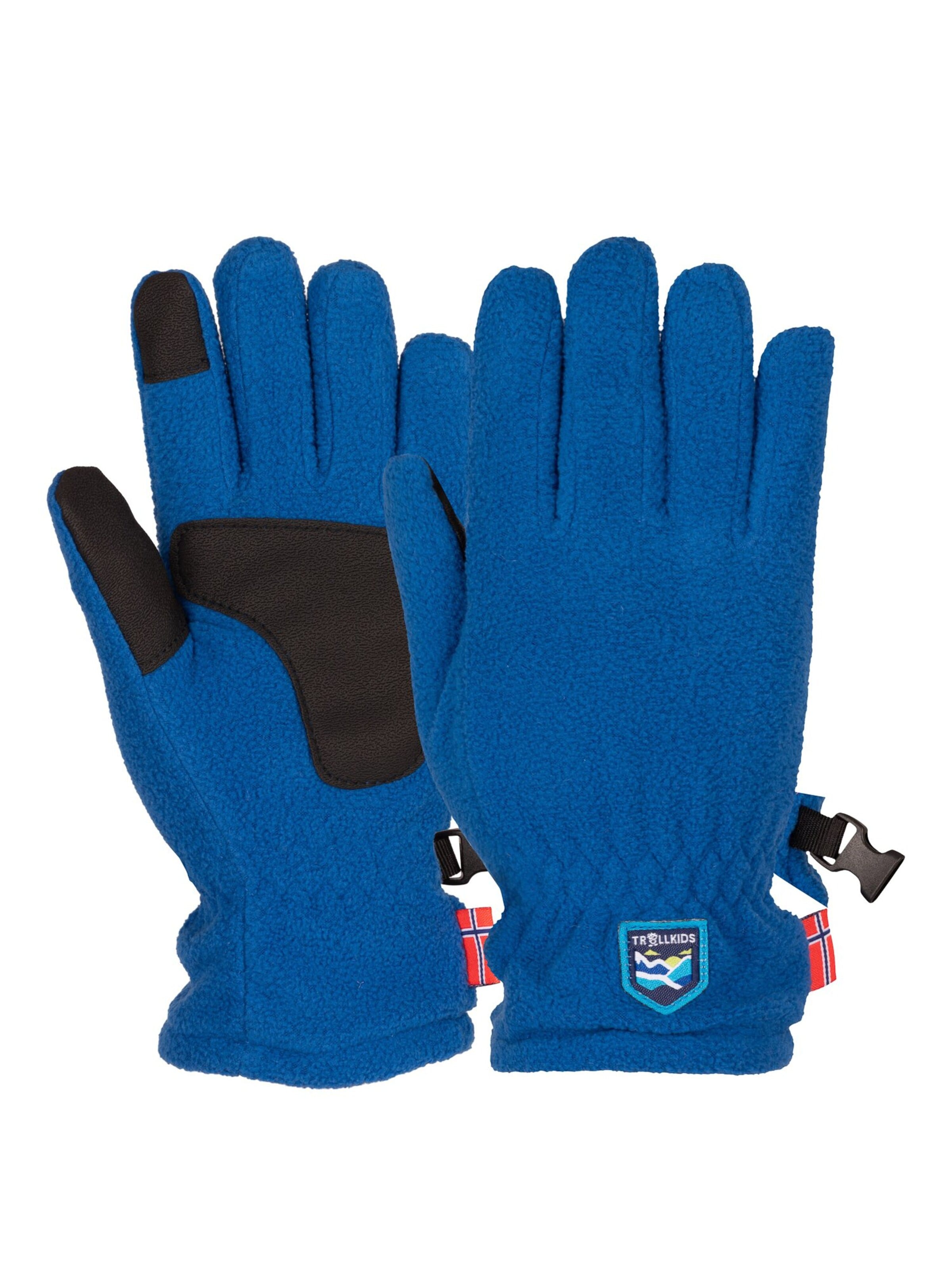 TROLLKIDS Gloves in Blue: front