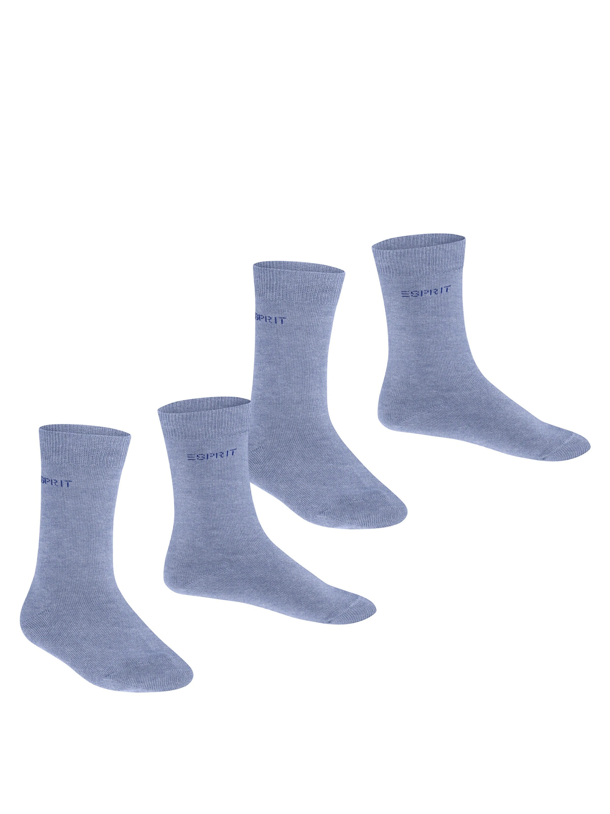 ESPRIT Socken 'Foot Logo 2-Pack'‌‌‌‌‌‌ in Blau