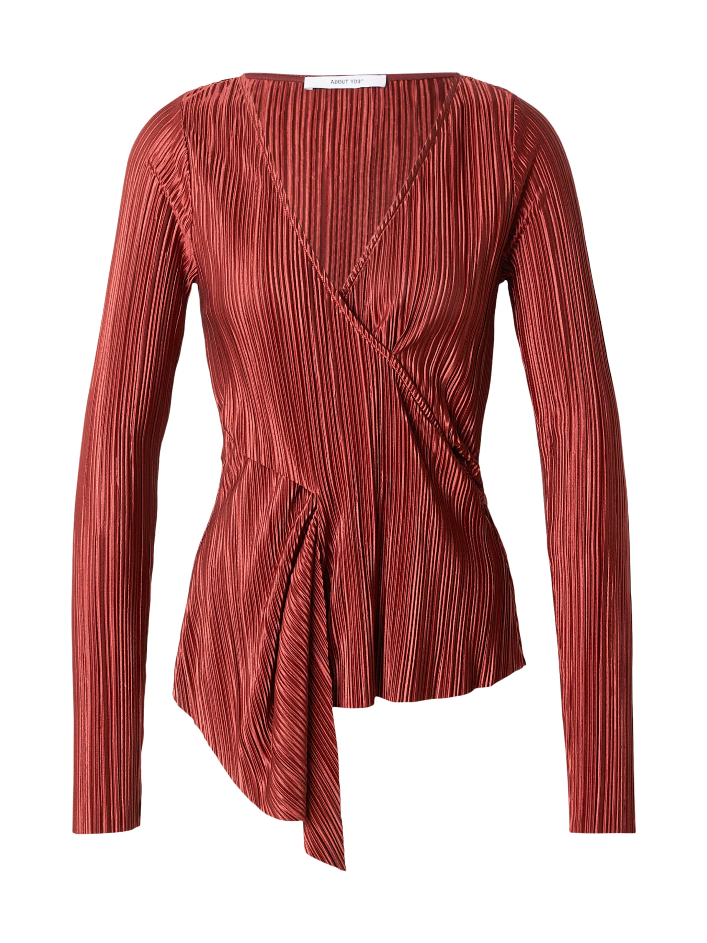 Chemisier 'Elia' ABOUT YOU en orange : devant