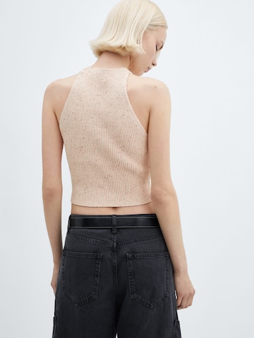 MANGO Knitted Top 'CUBA' in Pink