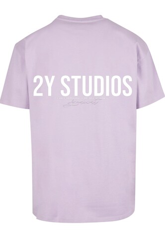 2Y Studios Shirt 'Syndicat' in Purple