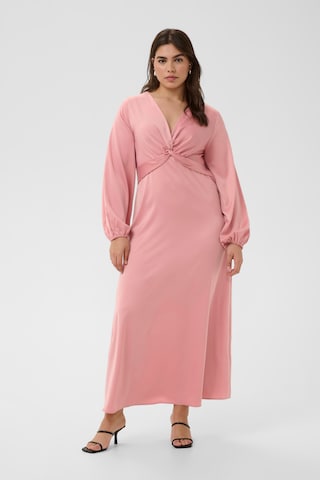 Robe 'KCJamie' KAFFE CURVE en rose : devant