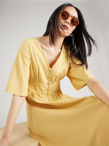 Robe 'MSCHMiabella' MSCH COPENHAGEN en jaune
