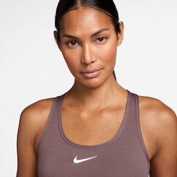 NIKE Bralette Sports bra 'SWOOSH' in Red