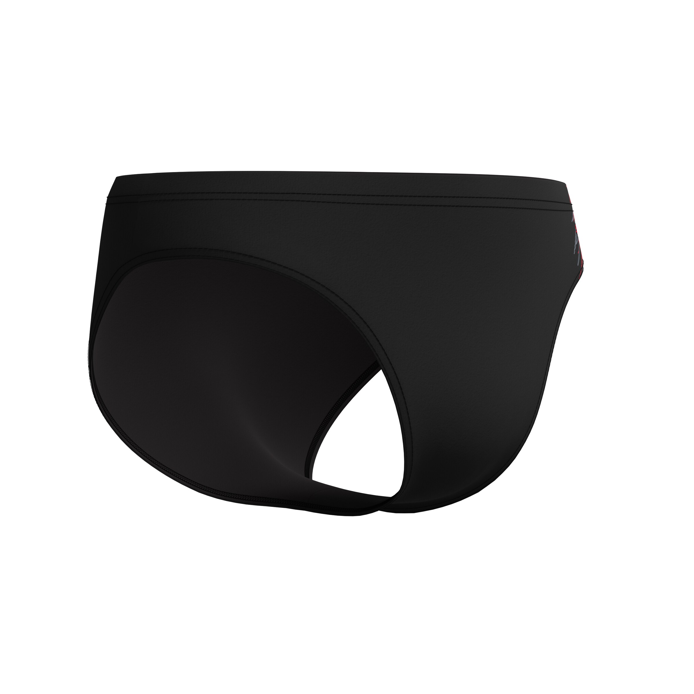 SPEEDO Athletic Swim Trunks in Black