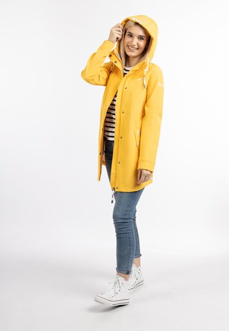 Manteau fonctionnel Schmuddelwedda en jaune