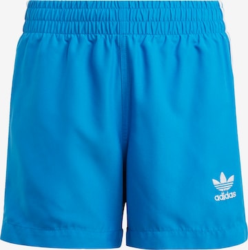 Shorts de bain ADIDAS ORIGINALS en bleu : devant