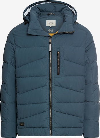 CAMEL ACTIVE Winter Jacket in Blue: front
