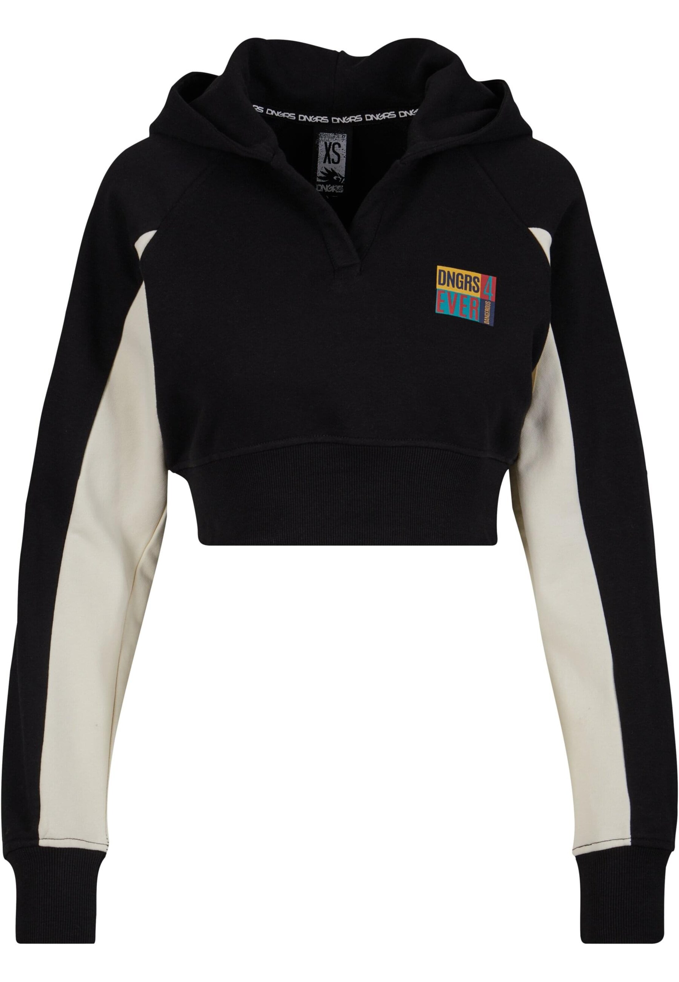 Dangerous DNGRS Sweatshirt in Schwarz: Vorderseite