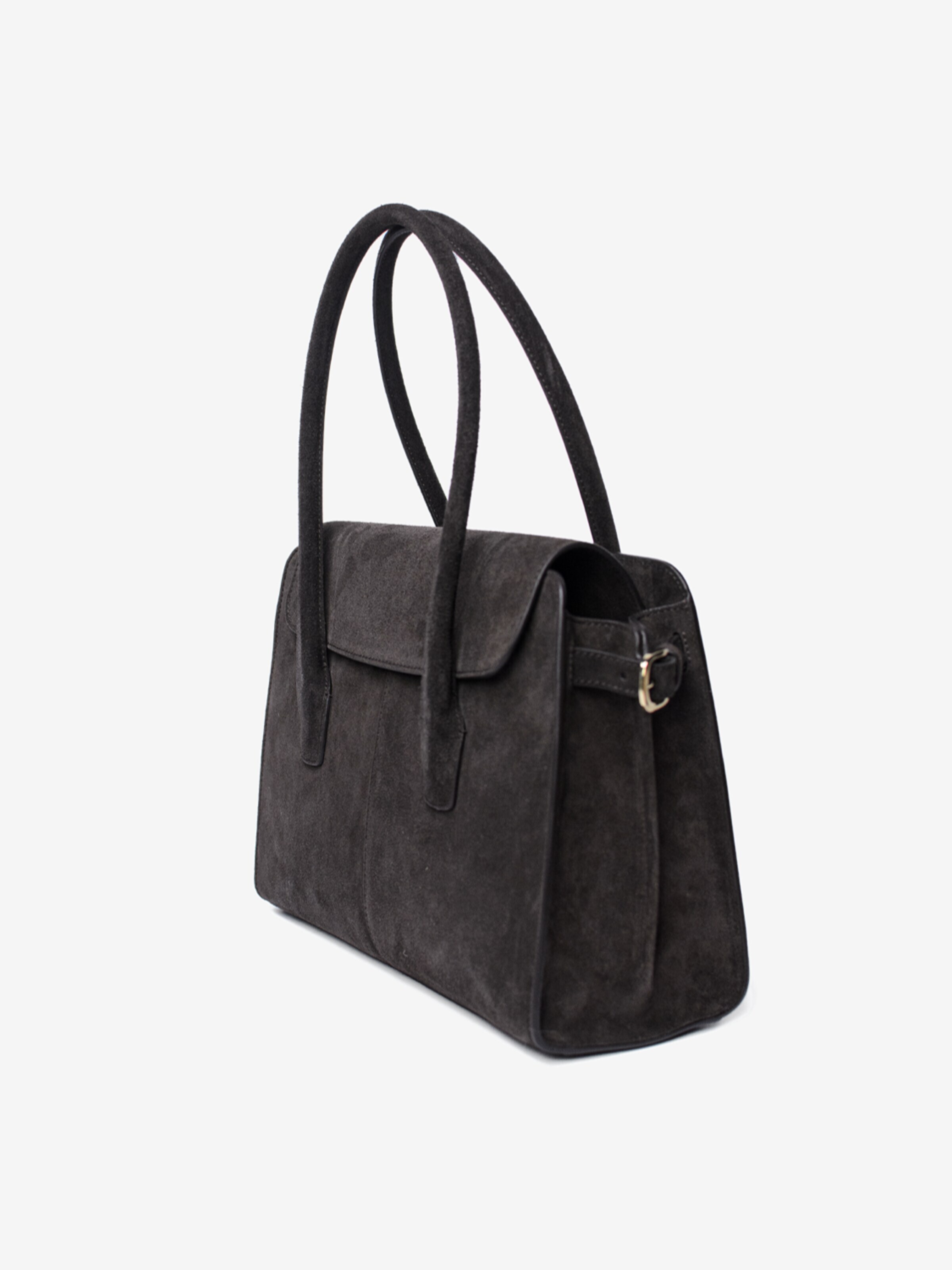 Borsa a mano 'Loretto' di Latalia in marrone