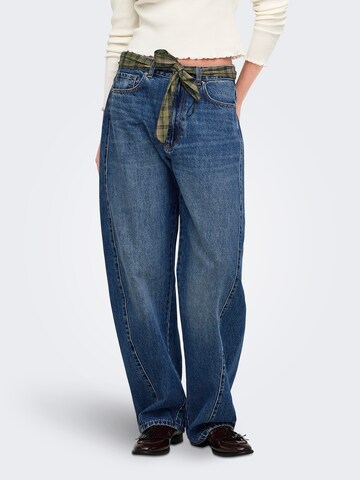ONLY Barrel Jeans in Blue: front