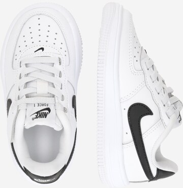 balta Nike Sportswear Sportbačiai 'Force 1'