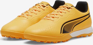 PUMA Soccer Cleats 'KING MATCH' in Orange