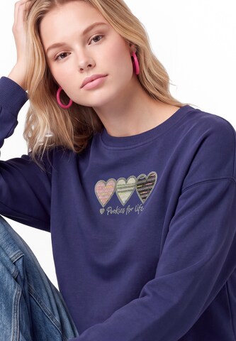 MYMO - Sweatshirt em azul