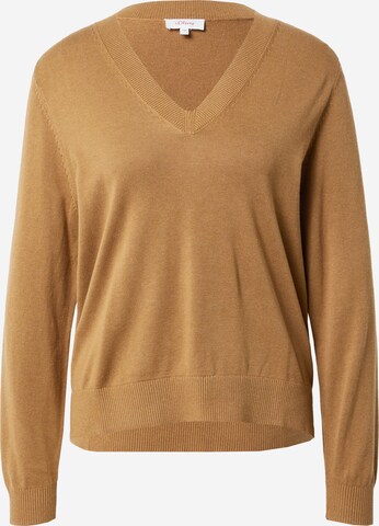 s.Oliver Sweater in Brown: front