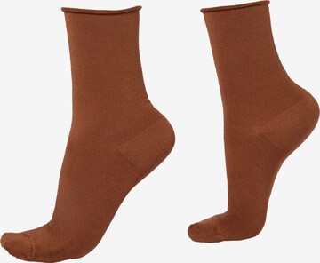 CALZEDONIA Socks in Brown: front