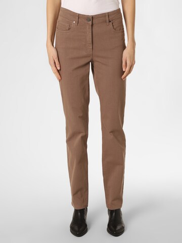 ZERRES Regular Hose 'Cora' in Beige: Vorderseite