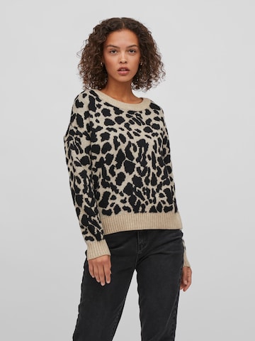 Pull-over 'Ril' VILA en beige : devant