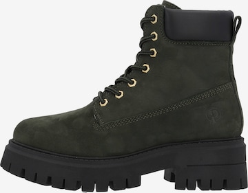 Palado Lace-Up Ankle Boots 'Solta' in Green