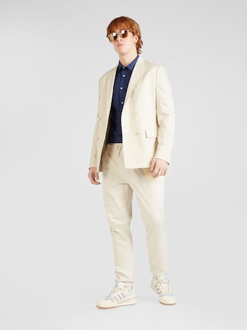 Calvin Klein Regular fit Ανδρικό σακάκι σε μπεζ