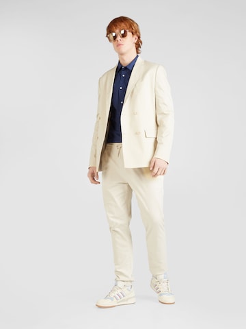 Calvin Klein Regular Fit Blazer i beige