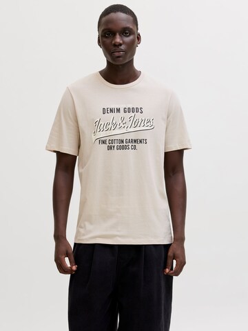 JACK & JONES Футболка 'JJEthan' в Серый: спереди