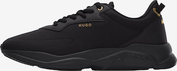 HUGO Низкие кроссовки 'Leon' в Черный: спереди