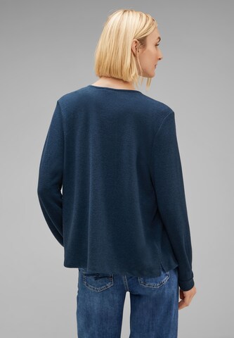 STREET ONE Strickjacke 'Jacy' in Blau