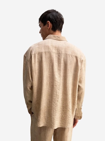 Giesto Comfort Fit Hemd in Beige