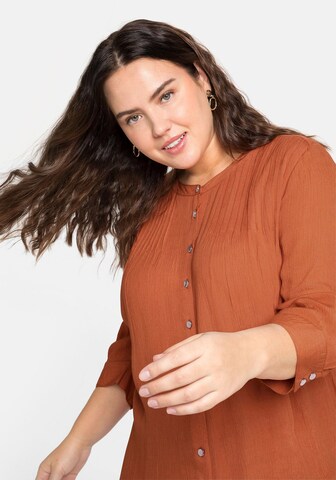 SHEEGO Bluse in Orange