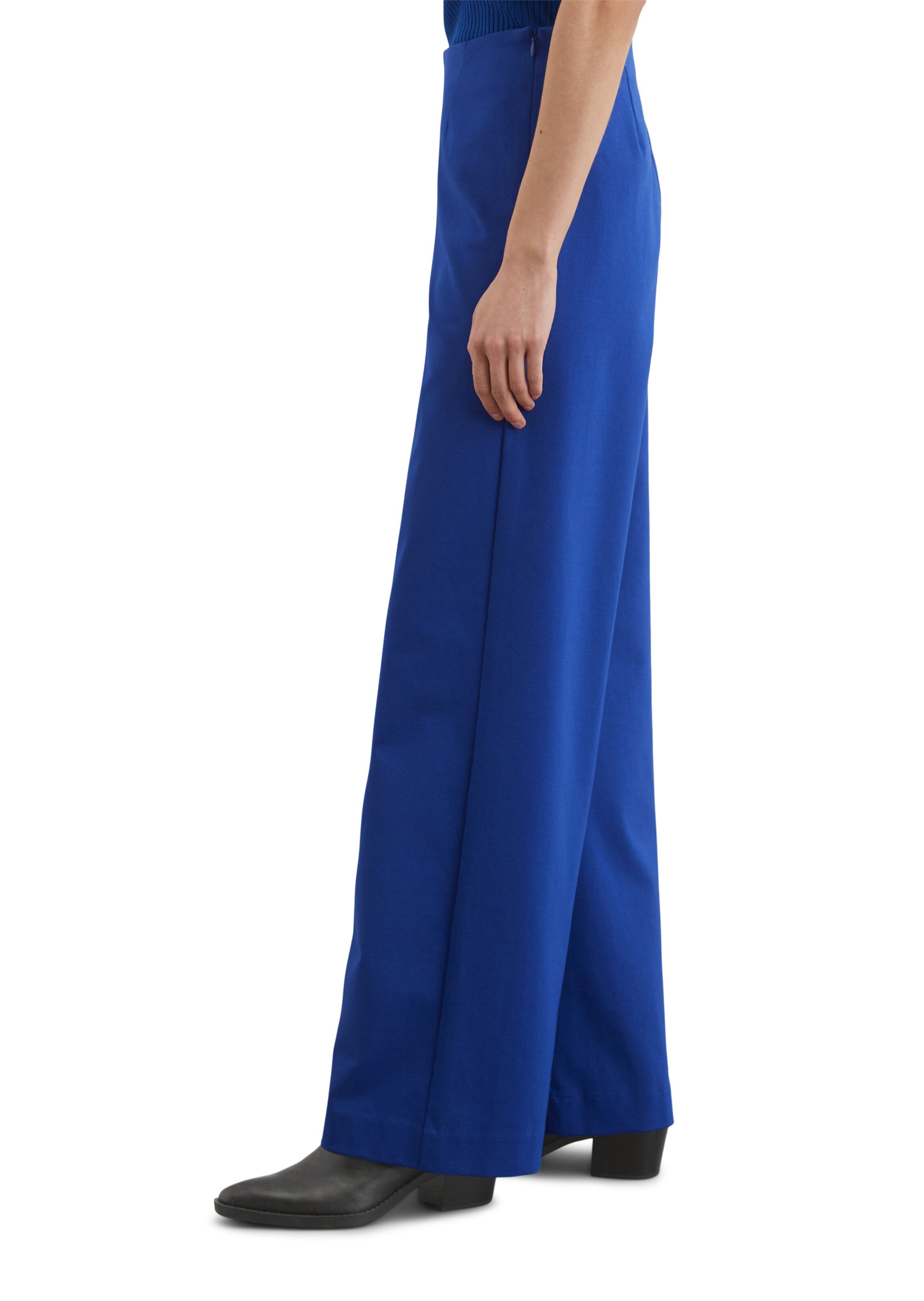 Marc O'Polo Wide leg Pants in Blue