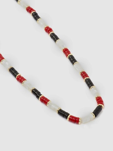 Luxenter Halsband 'Siraba' i röd