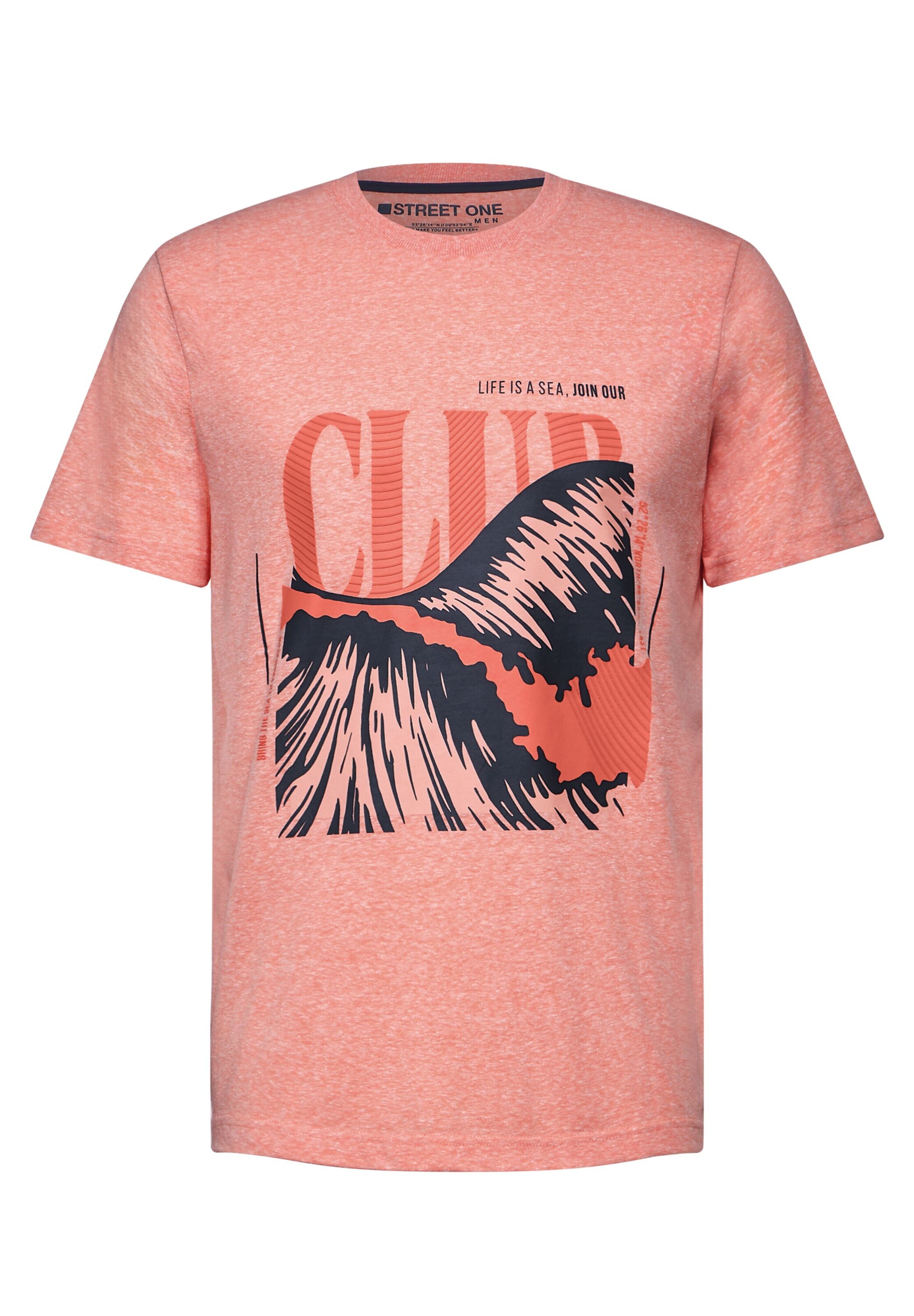 Street One MEN Shirt in Pink: front