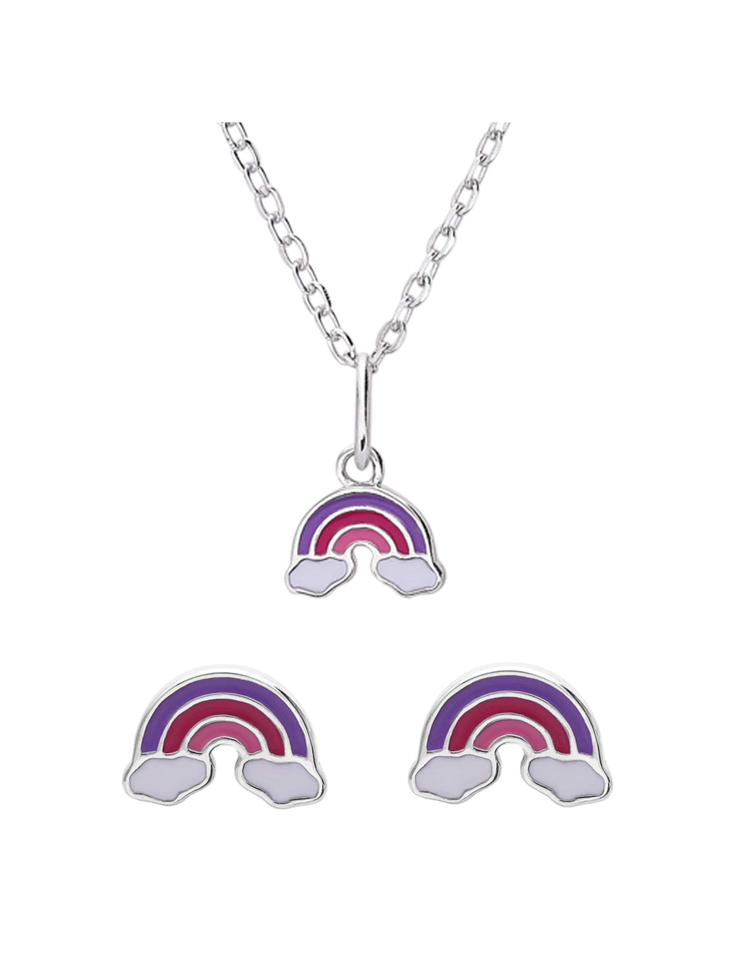 Lucardi Sieraden set in Zilver: voorkant