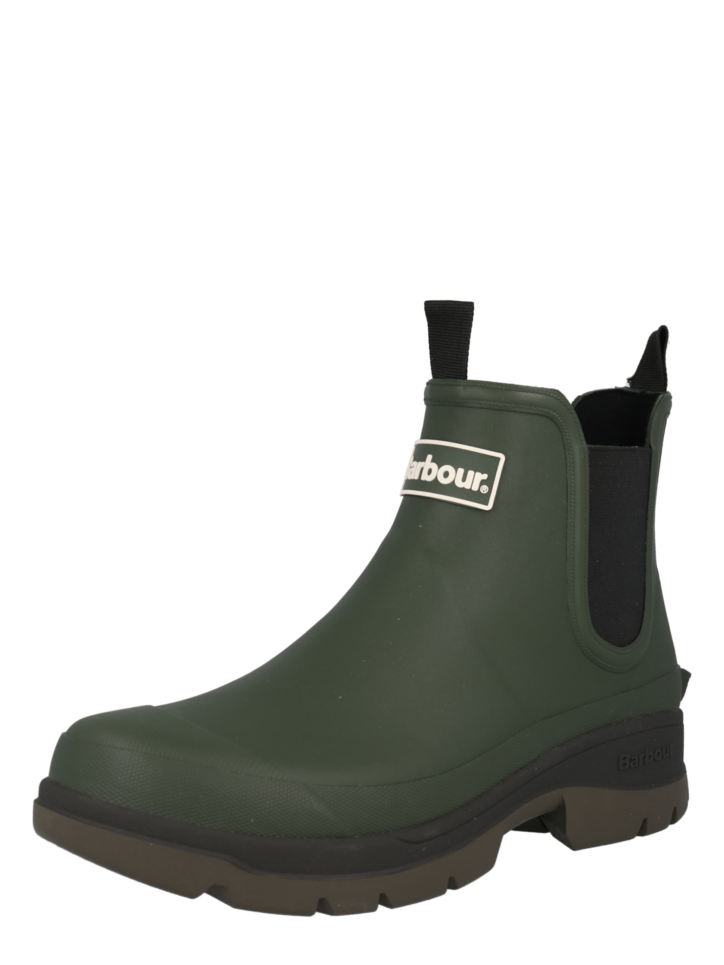 Barbour Chelsea škornji 'Nimbus' | zelena barva: sprednja stran