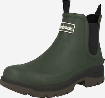 Chelsea Boots 'Nimbus' Barbour en vert : devant