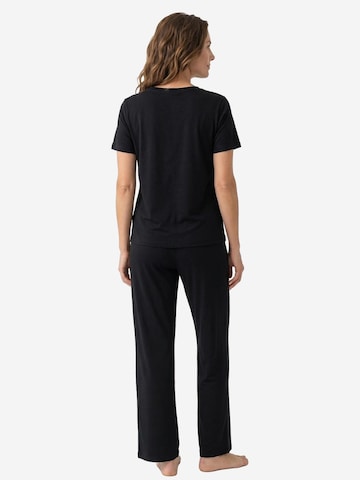 JOOP! Pyjama 'Cosy' in Zwart