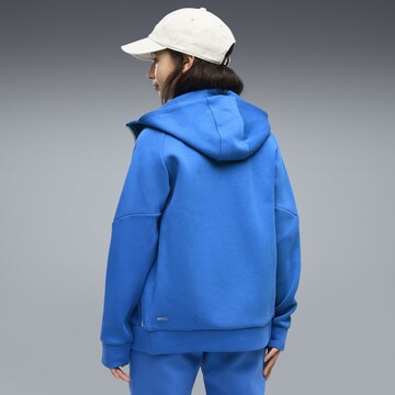PUMA Sports sweat jacket 'Olympique De Marseille Pumatech' in Blue