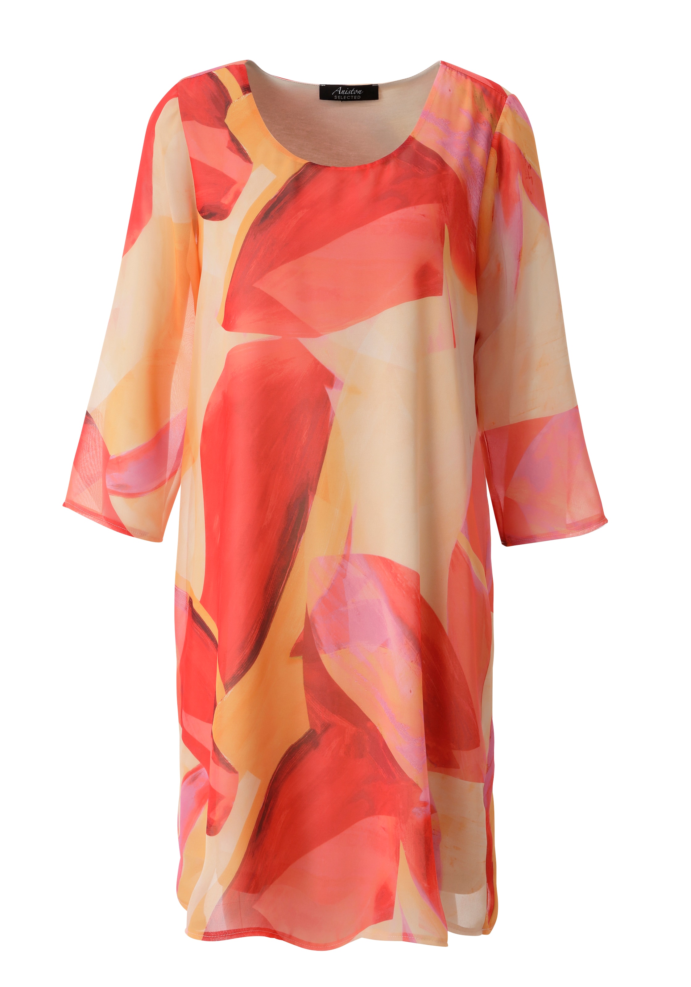 Aniston SELECTED Kleid in Orange: Vorderseite