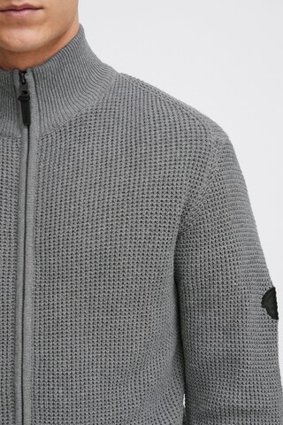 INDICODE JEANS Knit Cardigan 'Idrevil' in Grey