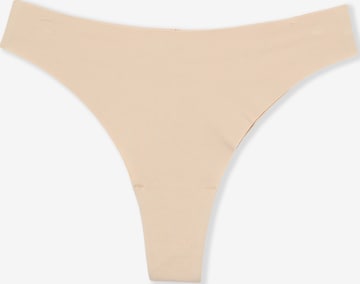 Slip 'INVISIBLE W25' ETAM en beige : devant