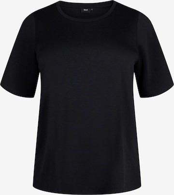 Zizzi - Camisa 'MALISA' em preto: frente