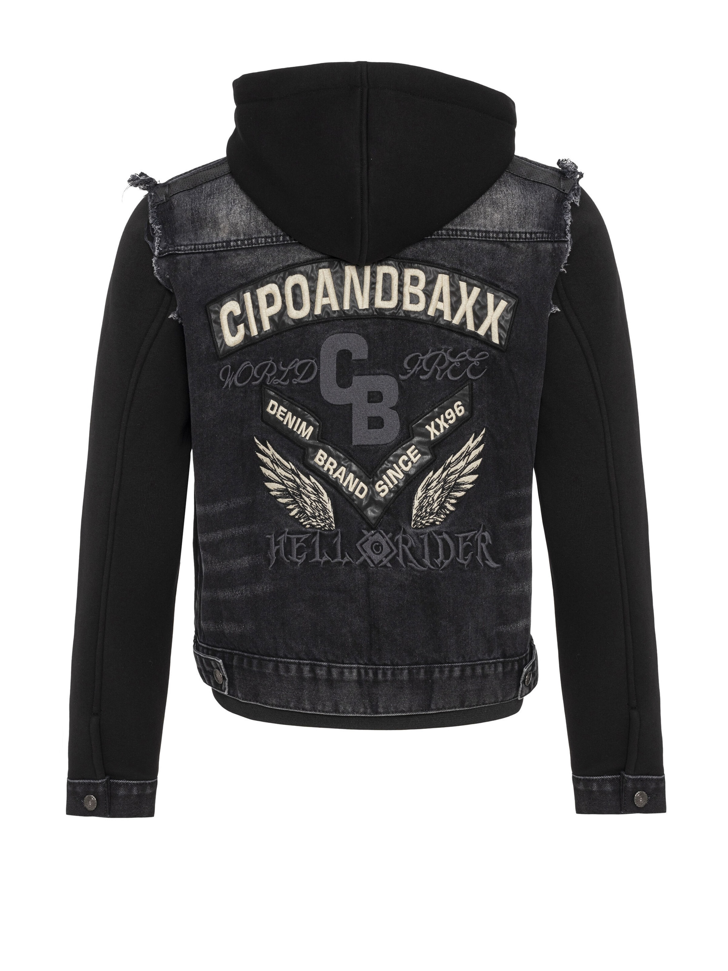 Veste mi-saison CIPO & BAXX en noir