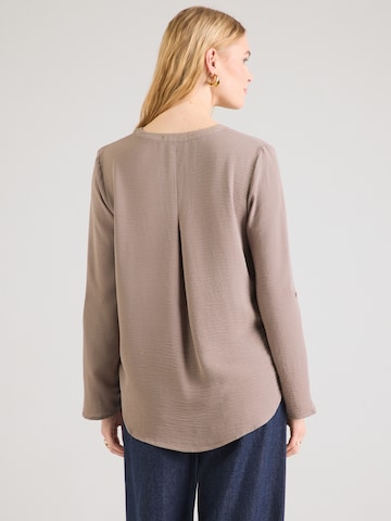 QS Bluza | rjava barva