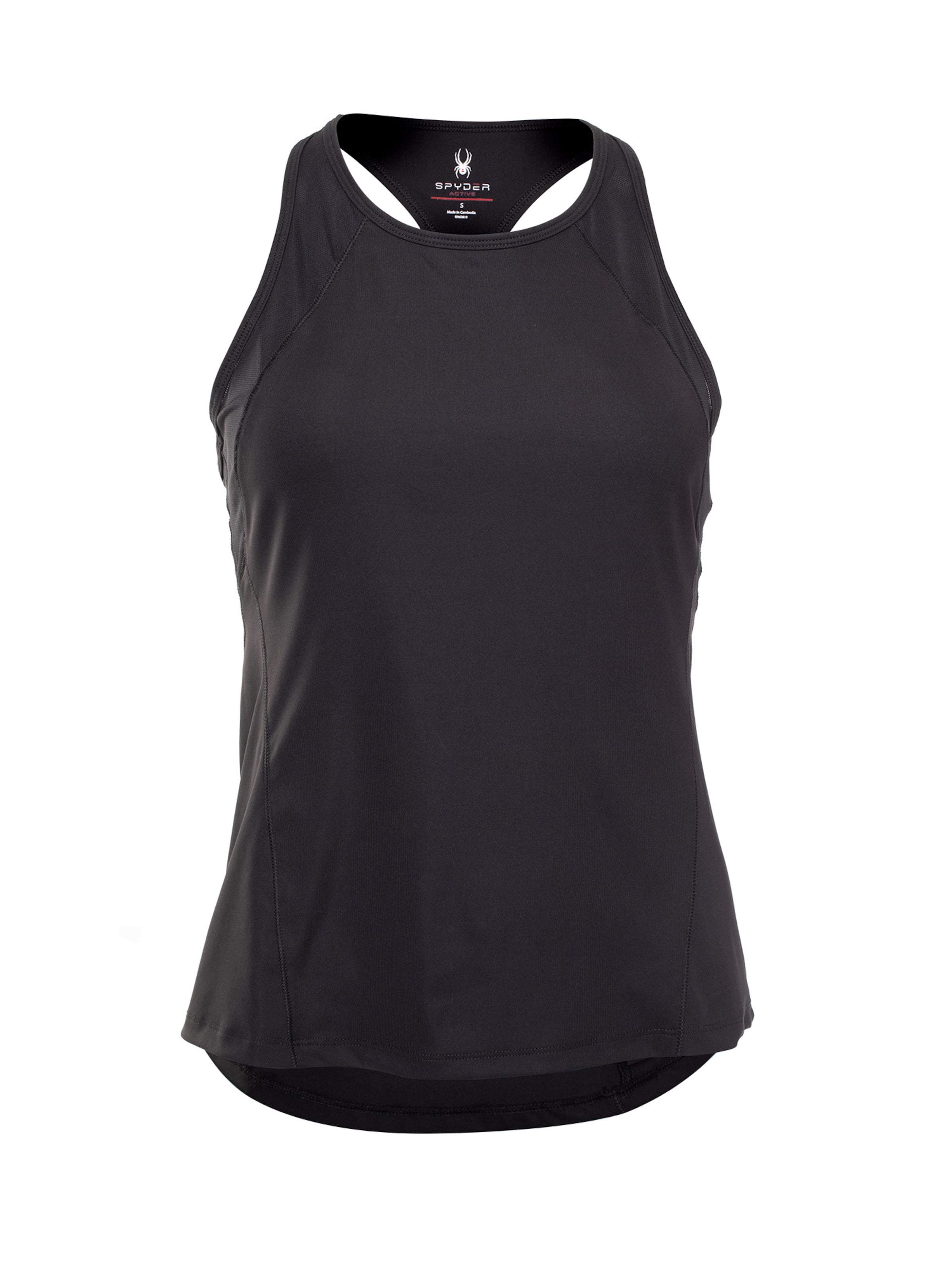 Spyder Sports top in Black: front