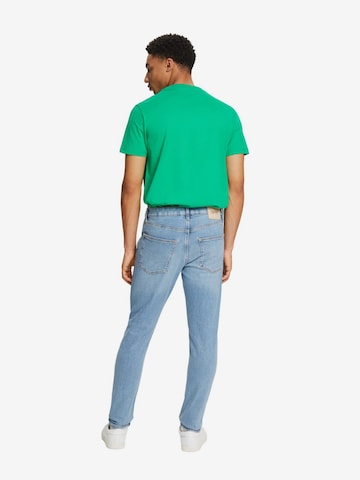 ESPRIT Slimfit Jeans in Blau