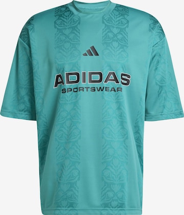 ADIDAS SPORTSWEAR Funktsionaalne särk 'TIRO', värv roheline: eest vaates