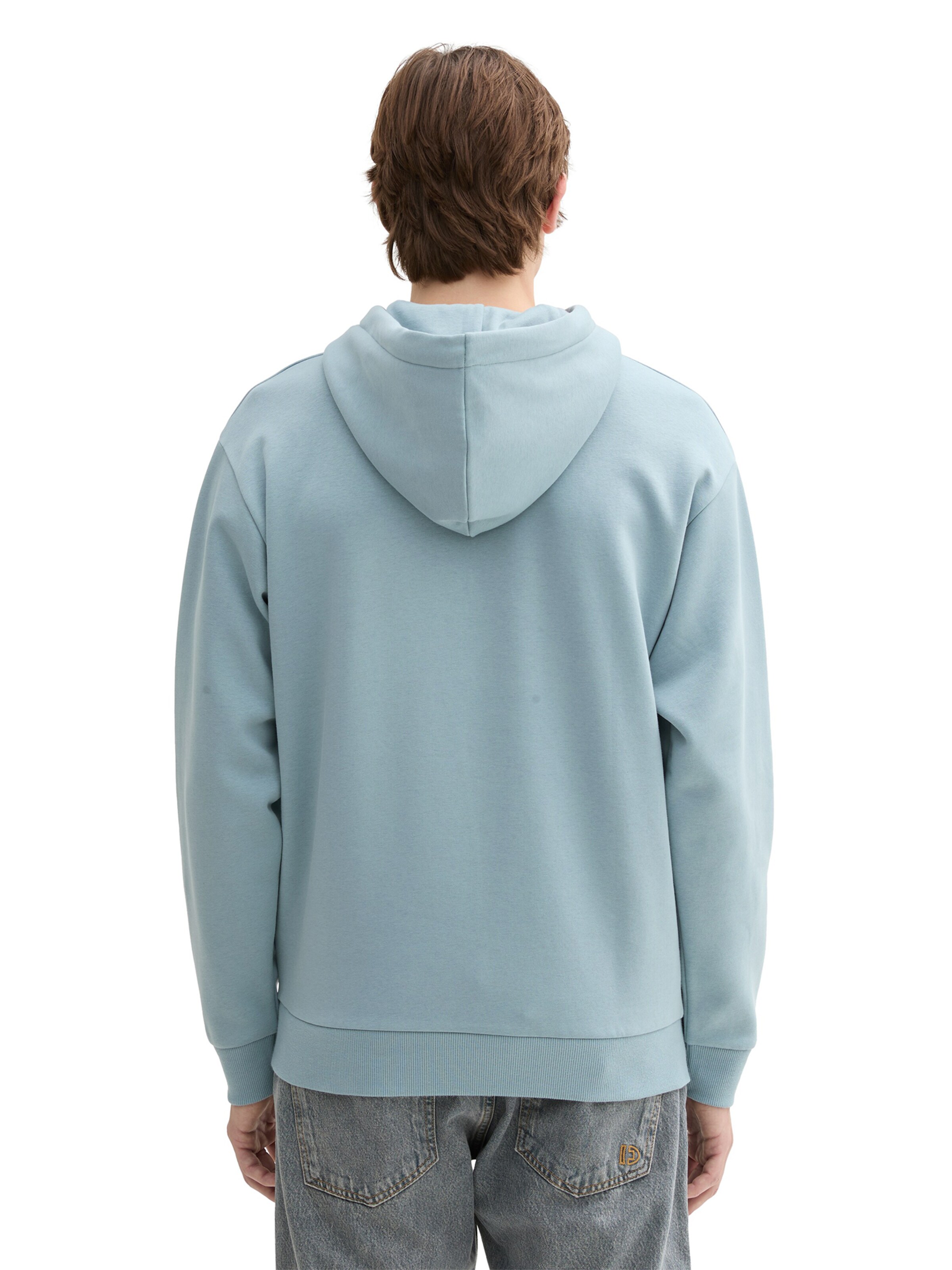 TOM TAILOR DENIM Mikina - Modrá